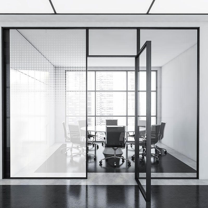 Pel&iacute;cula decorativa arquitect&oacute;nica para ventanas con degradado unidireccional