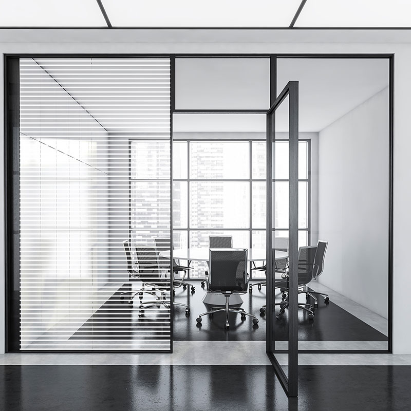 Pel&iacute;cula decorativa arquitect&oacute;nica para ventanas de l&iacute;nea horizontal